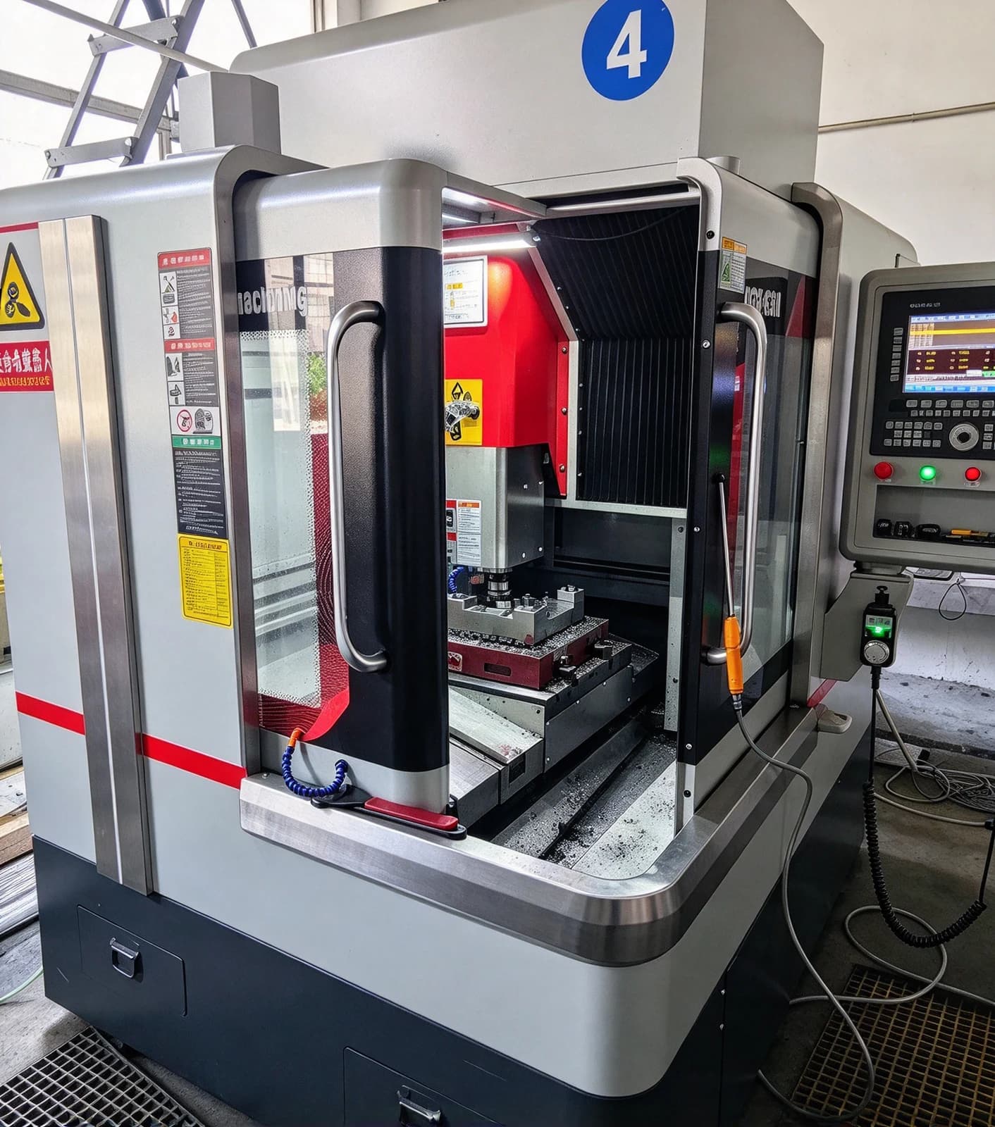 Vertical machining centre